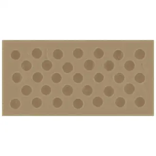 La Diva Carmella Rettangolo Carmella 01 Cappuccino L 15x30