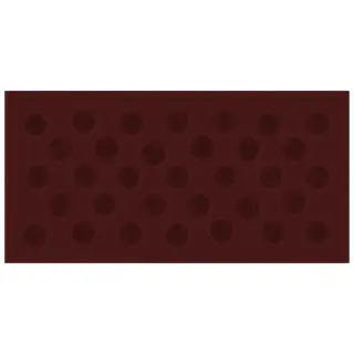 La Diva Carmella Rettangolo Carmella 01 Ciliegia L 15x30