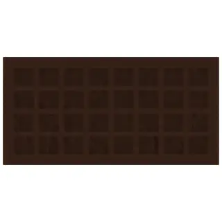 La Diva Carmella Rettangolo Carmella 02 Caffe S 15x30