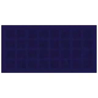 La Diva Carmella Rettangolo Carmella 02 Mirtillo L 15x30