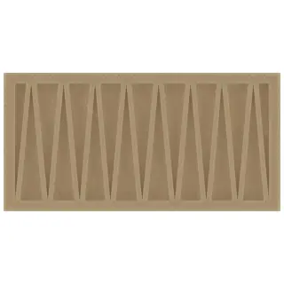 La Diva Carmella Rettangolo Carmella 03 Cappuccino L 15x30