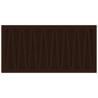 La Diva Carmella Rettangolo Carmella 03 Caffe L 15x30