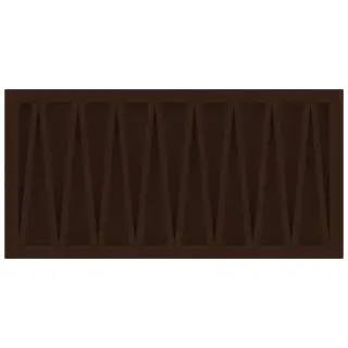 La Diva Carmella Rettangolo Carmella 03 Caffe S 15x30