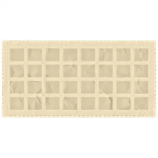 La Diva Carmella Rettangolo Carmella 02 Vaniglia S 15x30