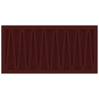 La Diva Carmella Rettangolo Carmella 03 Ciliegia S 15x30