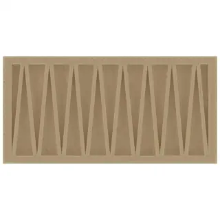 La Diva Carmella Rettangolo Carmella 03 Cappuccino S 15x30