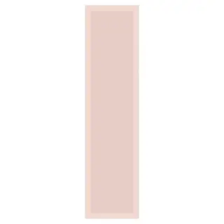 La Diva Elena Sugar Rettangolo Diamante Cipria S 20x80