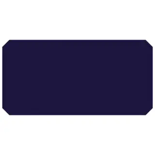 La Diva Giulia Ottagono Liscia Mirtillo S 15x30