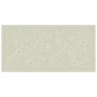 La Diva Greta Rettangolo Greta 01 Latte L 15x30