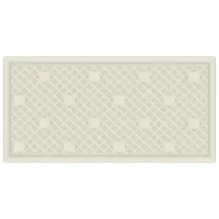 La Diva Greta Rettangolo Greta 02 Latte S 15x30