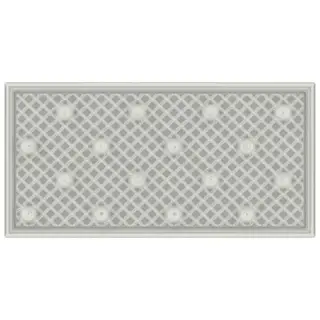 La Diva Greta Rettangolo Greta 02 Sabbia L 15x30