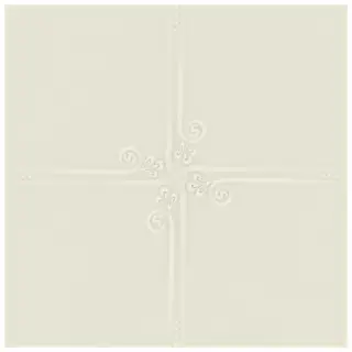 La Diva Margherita Quadrato Margherita 01 Latte S 40x40