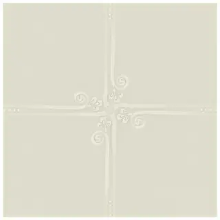 La Diva Margherita Quadrato Margherita 01 Latte L 40x40