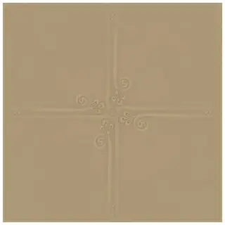 La Diva Margherita Quadrato Margherita 01 Cappuccino S 40x40