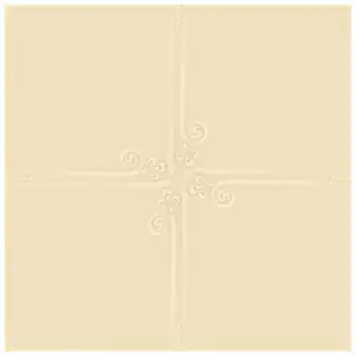 La Diva Margherita Quadrato Margherita 01 Vaniglia S 40x40