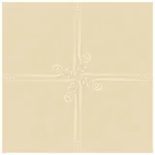 La Diva Margherita Quadrato Margherita 01 Vaniglia L 40x40