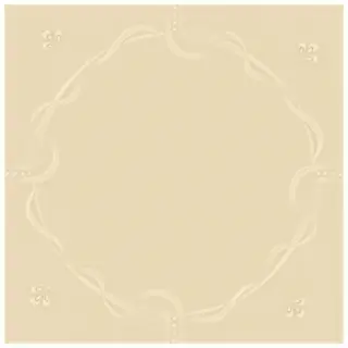 La Diva Margherita Quadrato Margherita 02 Vaniglia L 40x40