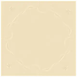 La Diva Margherita Quadrato Margherita 02 Vaniglia S 40x40