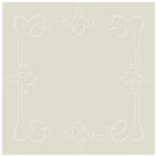 La Diva Margherita Quadrato Margherita 03 Latte L 40x40