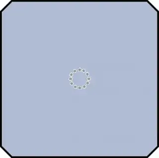 La Diva Maria Ottagono Liscia 1 Magnete Lavanda S 20x20