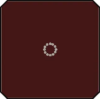 La Diva Maria Ottagono Liscia 1 Magnete Ciliegia S 20x20