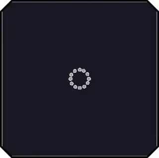 La Diva Maria Ottagono Liscia 1 Magnete Melanzana S 20x20