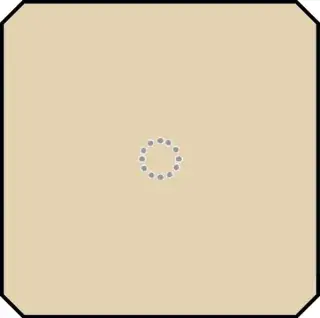 La Diva Maria Ottagono Liscia 1 Magnete Vaniglia L 20x20