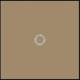 La Diva Maria Quadrata Liscia 1 Magnete Cappuccino L 20x20