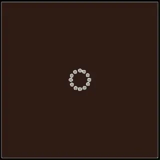 La Diva Maria Quadrata Liscia 1 Magnete Caffe S 20x20