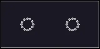 La Diva Maria Rettangolo Liscia 2 Magnete Melanzana S 10x20