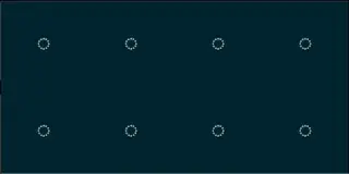 La Diva Maria Rettangolo Liscia 8 Magnete Avocado L 40x80