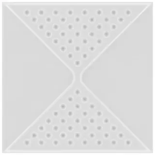 La Diva Paola Quadrato Paola 04 Panna L 20x20