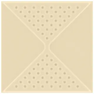 La Diva Paola Quadrato Paola 04 Vaniglia L 20x20