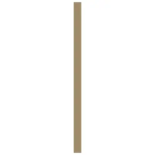 La Diva Veronica Coprispigolo Liscia Cappuccino L 1x20