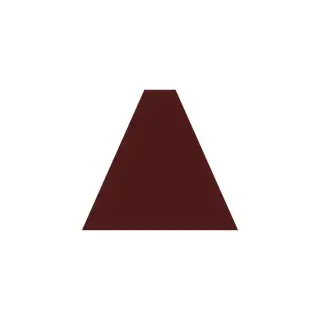 La Diva Veronica Trapezio Or Liscia Ciliegia S 9x20