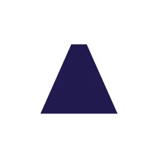 La Diva Veronica Trapezio Or Liscia Mirtillo S 9x20