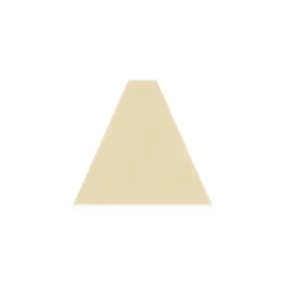 La Diva Veronica Trapezio Or Liscia Vaniglia L 9x20