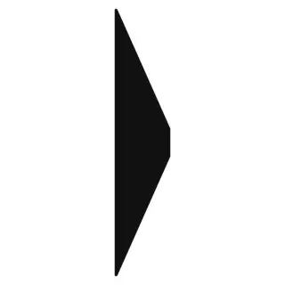 La Diva Veronica Trapezio Veronica Liscia Lava L 4x20