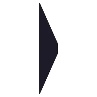 La Diva Veronica Trapezio Veronica Liscia Melanzana S 4x20