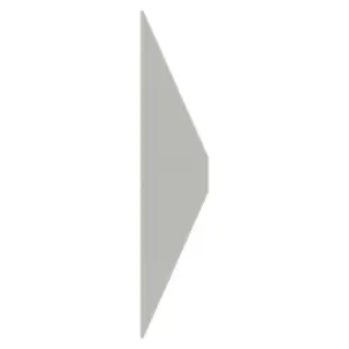 La Diva Veronica Trapezio Veronica Liscia Sabbia L 4x20