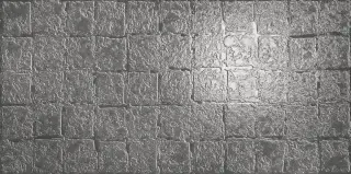 Abstra Silver Blocks Shiny 50x100