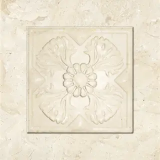 09 Carving Super Ivory Country 14.9x14.9
