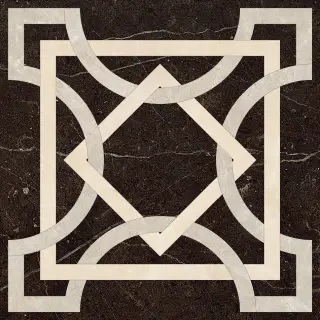 33 Classic Magic Tile 60x60 (Brandenburg Black)
