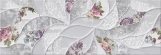 Malwiya Grey Floris 24.2x70