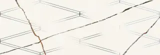 Bianco Covelano Rombi 24.2x70