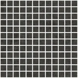 Beren Black Mosaic 25 Natural 30x30