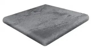 Керамическая плитка Esquina Redonda Metal Black