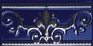 Керамическая плитка CENEFA NOBLESSE COBALTO SILVER 20X10