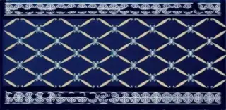 Керамическая плитка CENEFA DELIS COBALTO SILVER 20X10