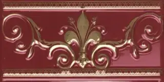 Керамическая плитка CENEFA NOBLESSE BURDEOS GOLD 20X10